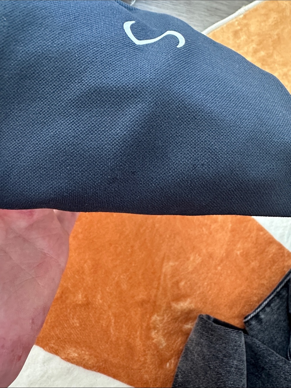 TLF - Take Life Further High-Waist Seamless Scrunch Leggings - Dusty Dark Blue - Picture 3 of 3